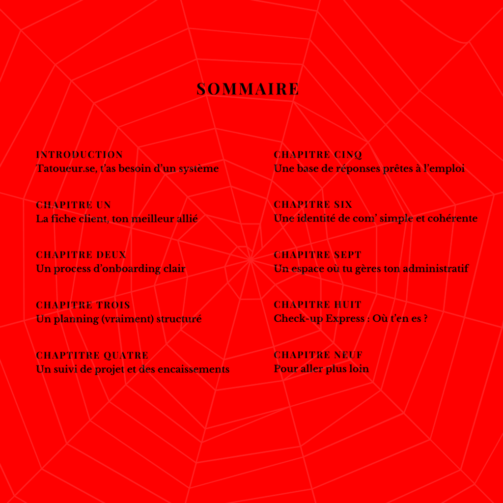 Les 7 bases pour structurer ton activité